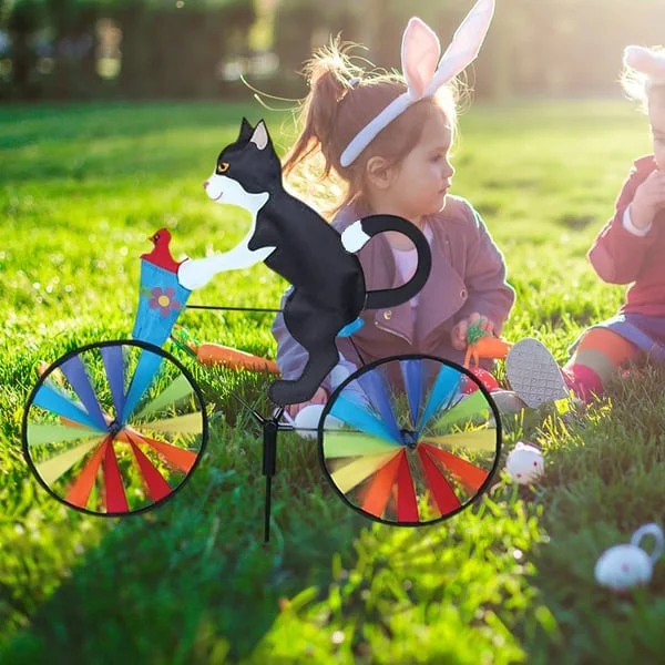 ?? - CAT BICYCLE WIND SPINNER